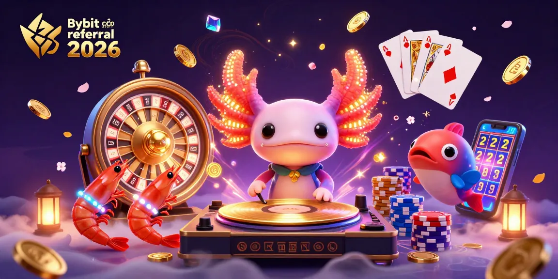 Experience the thrill of casino gaming with the Bybit referral code 2026 in vibrant 3D style.