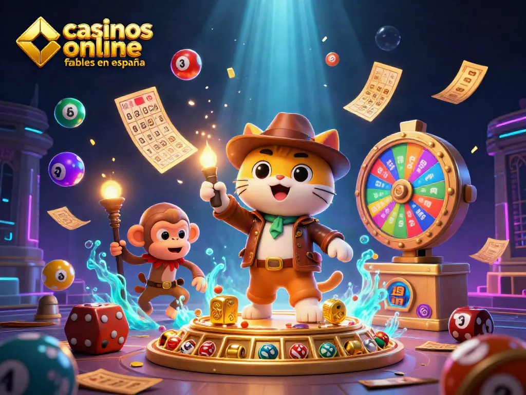 Descubre casinos online fiables en España mientras un explorador encuentra un artefacto de casino dorado.
