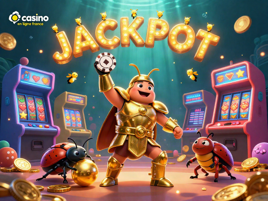 Jouez au casino en ligne France avec un héron Hercule et une ambiance de jackpot éclatante.