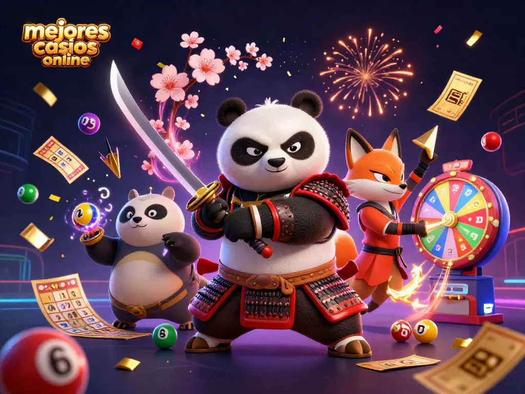 Descubre los mejores casinos online con un pandita guerrero en acción y diversión garantizada.