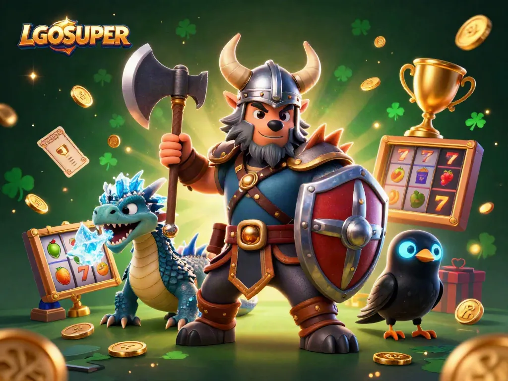 Engage with LGOSUPER’s thrilling slots experience featuring dynamic characters and exciting game elements.