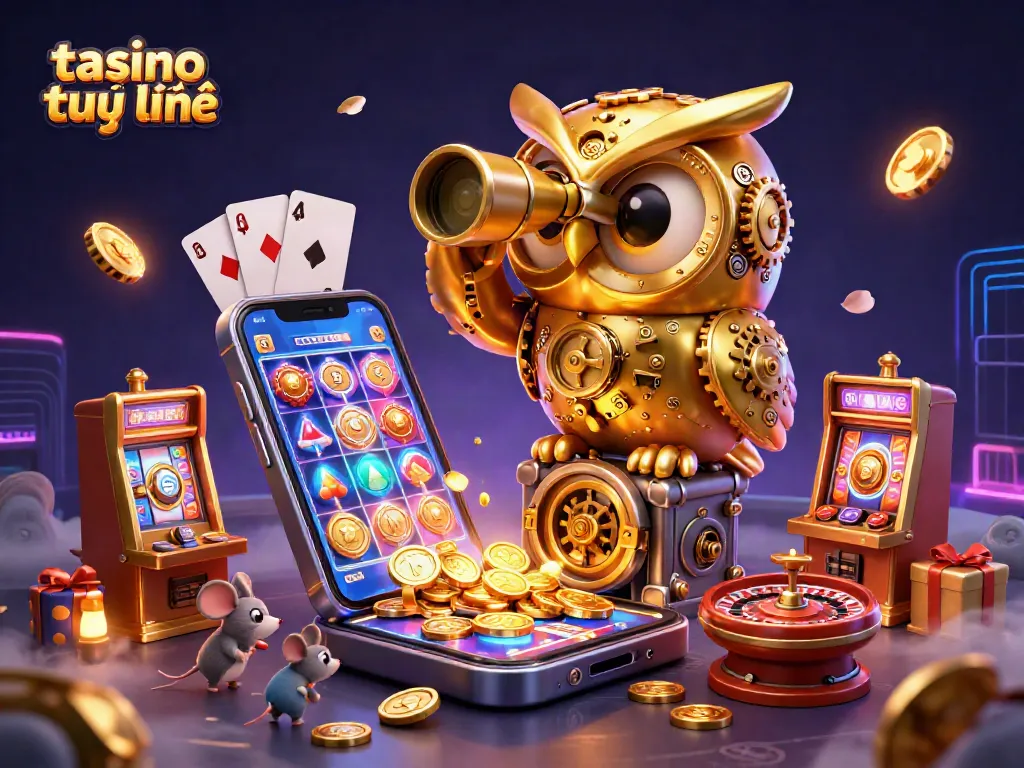 Trải nghiệm trang casino trực tuyến với trò chơi slot đầy màu sắc và thú vị cùng với những tượng trưng giàu có.