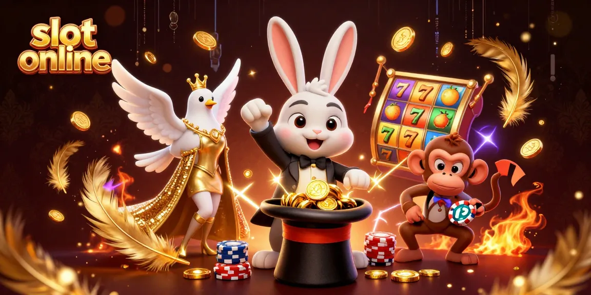 Spin to win with exciting slot online games featuring colorful characters and rich visuals.