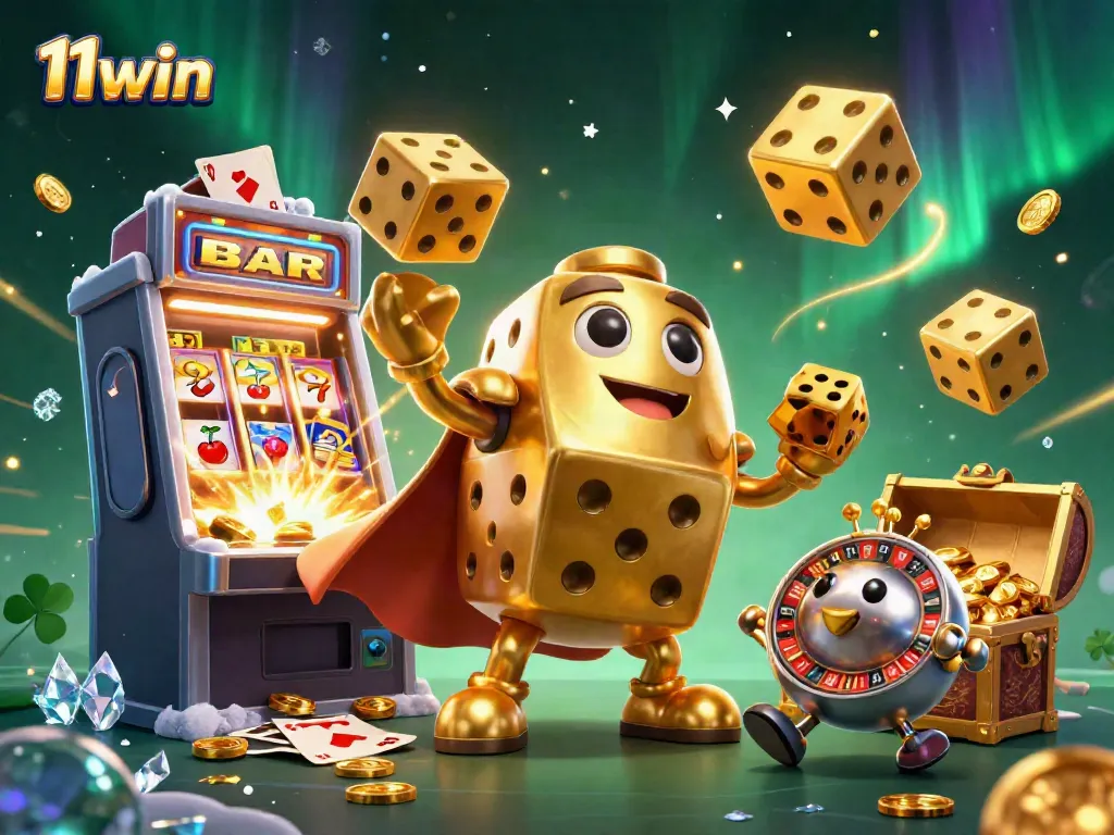 Spin to win at 11win with vibrant casino scenes featuring thrilling games and jackpots.