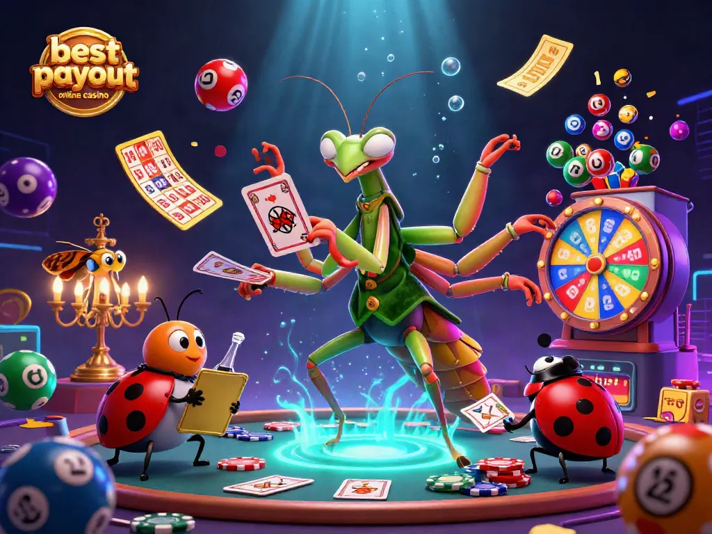 Experience the thrill at the best payout online casino with vibrant games and engaging characters.