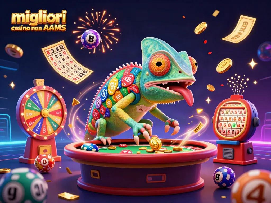 I migliori casino non AAMS offrono emozioni e vincite tra colori di gettoni e palline della lotteria.