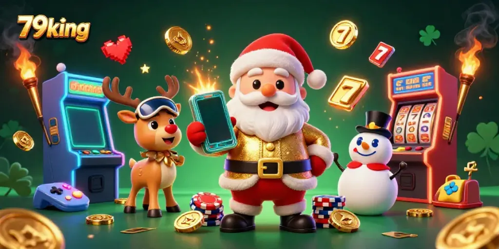 Experience the thrill of winning with 79king's festive casino celebration featuring reindeer dealers and snowman poker!