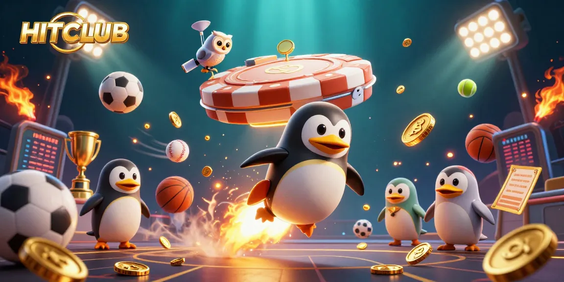 Engage with HITCLUB during thrilling 3D casino adventures featuring dynamic sports elements.