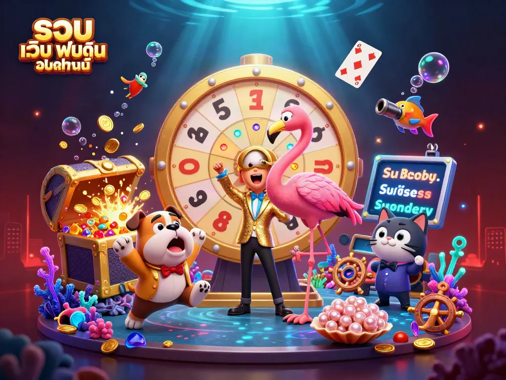 ร่วมเว็บพนันออนไลน์กับภาพที่สดใสที่แสดงถึงเกมโชว์คาสิโนที่น่าตื่นเต้น