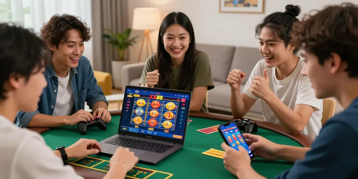 Experience the excitement of online gaming at https://xx88.se.net/ with friends in a vibrant setting.