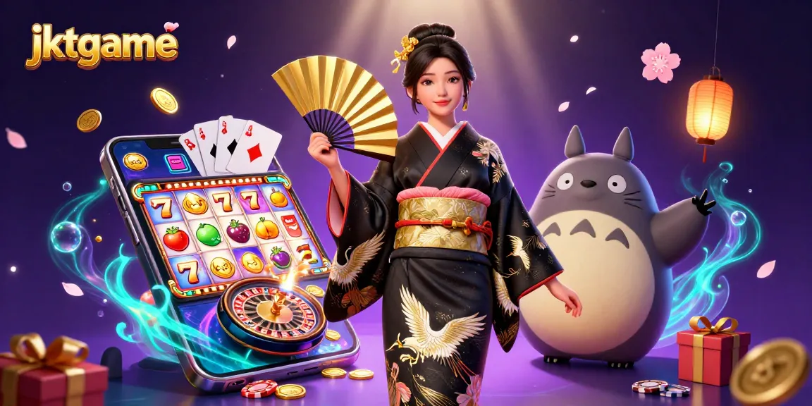 Putar ke dalam kegembiraan dengan jktgame dan permainan slotnya yang berwarna-warni yang dianimasikan dalam 3D yang menakjubkan!
